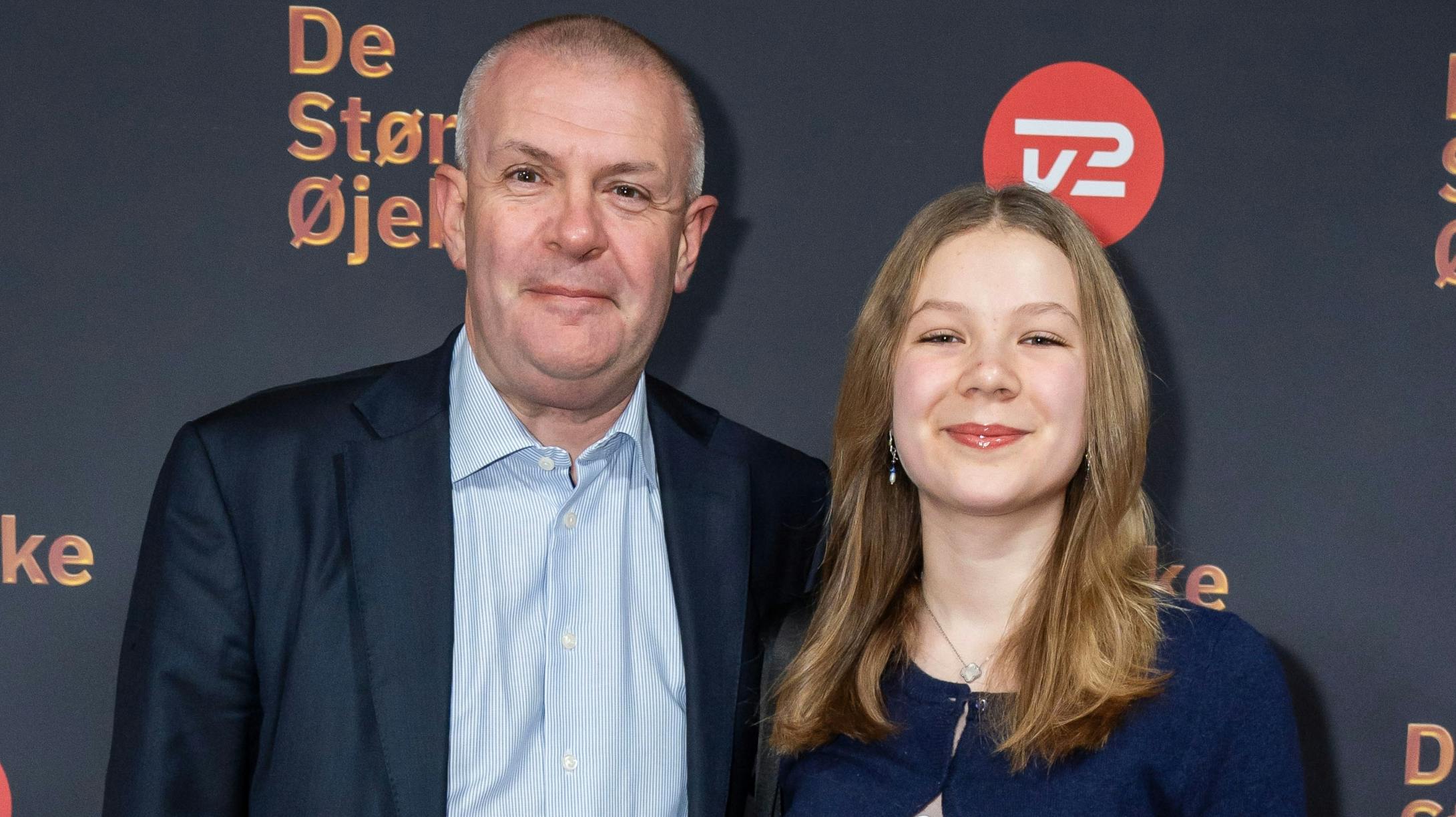 Bjarne Corydon og datteren Laura.