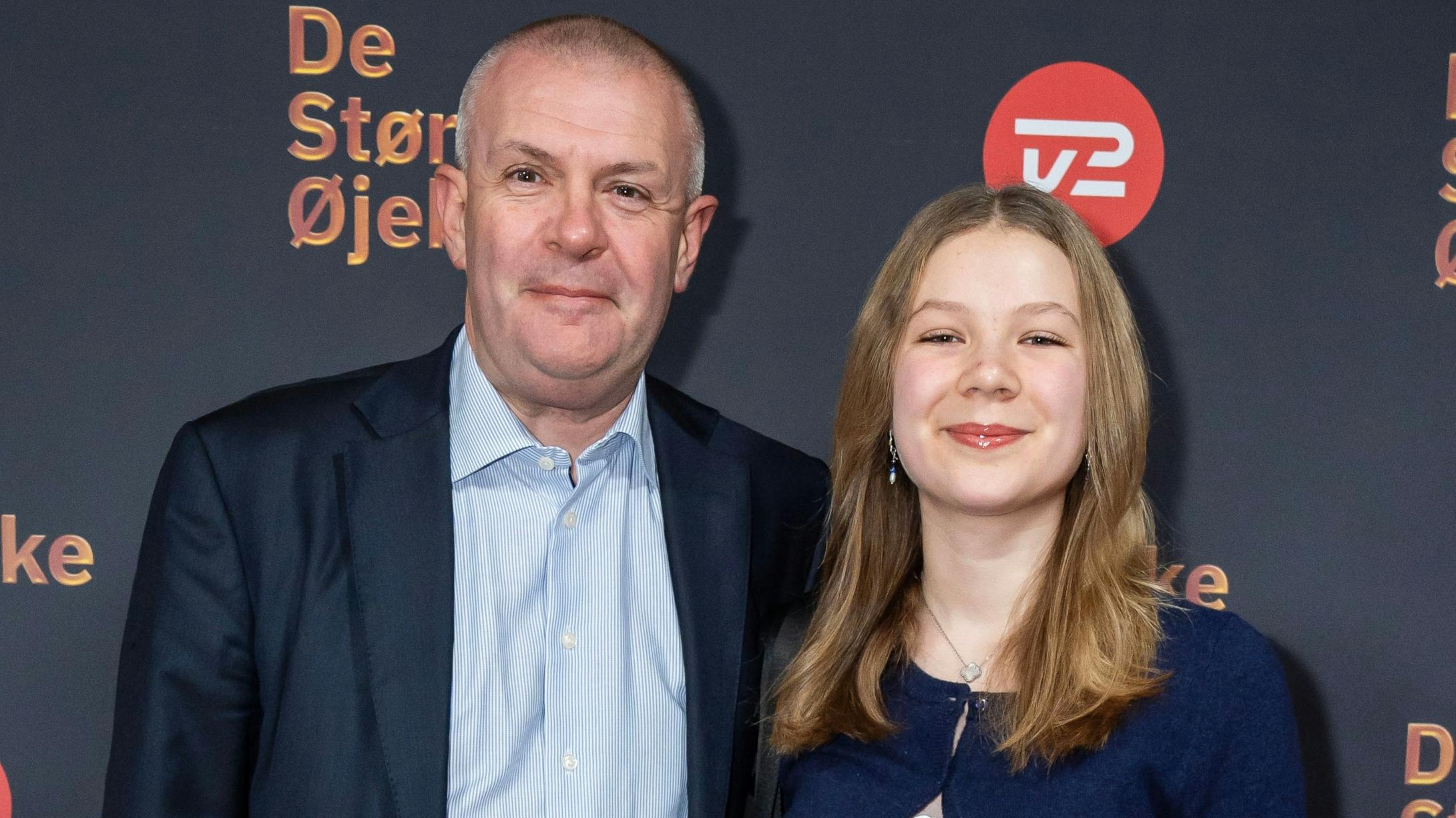 Bjarne Corydon og datteren Laura.