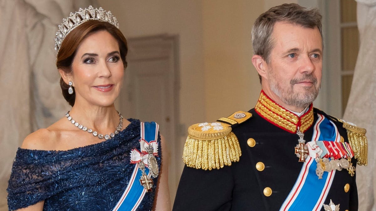 Dronning Mary og kong Frederik