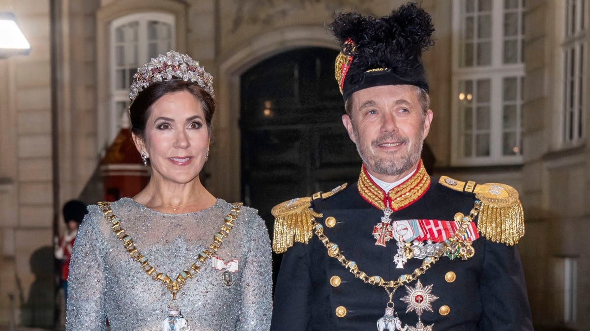 Dronning Mary og kong Frederik