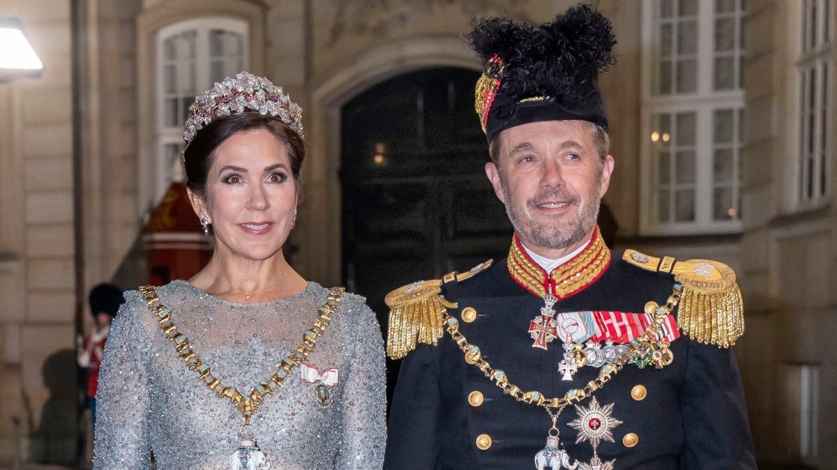 Dronning Mary og kong Frederik