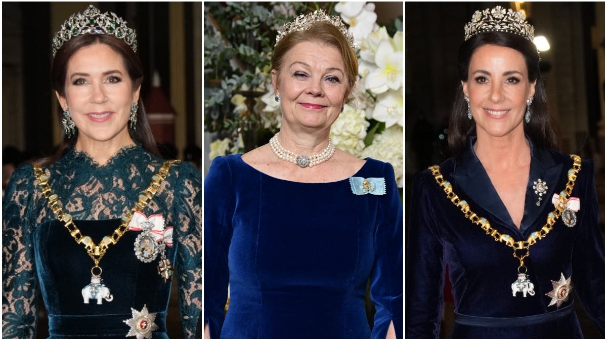 Alle velourkjoler til nytårskur og -taffel 1. januar 2024