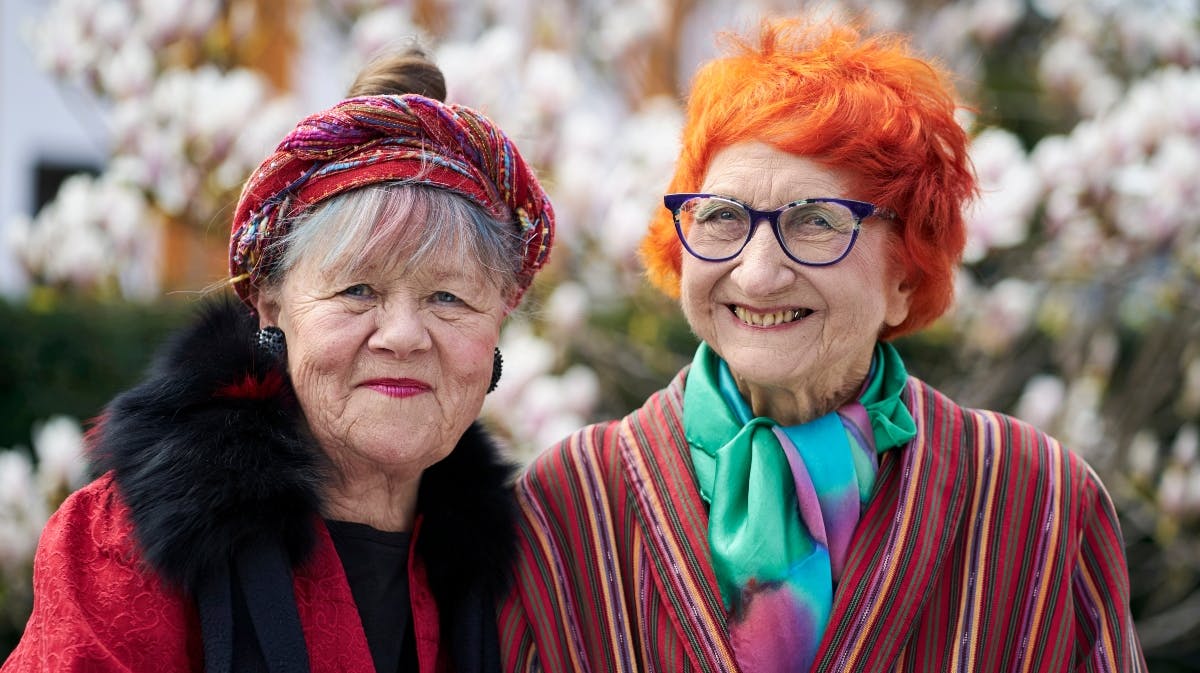 Daimi og Jytte Abildstrøm