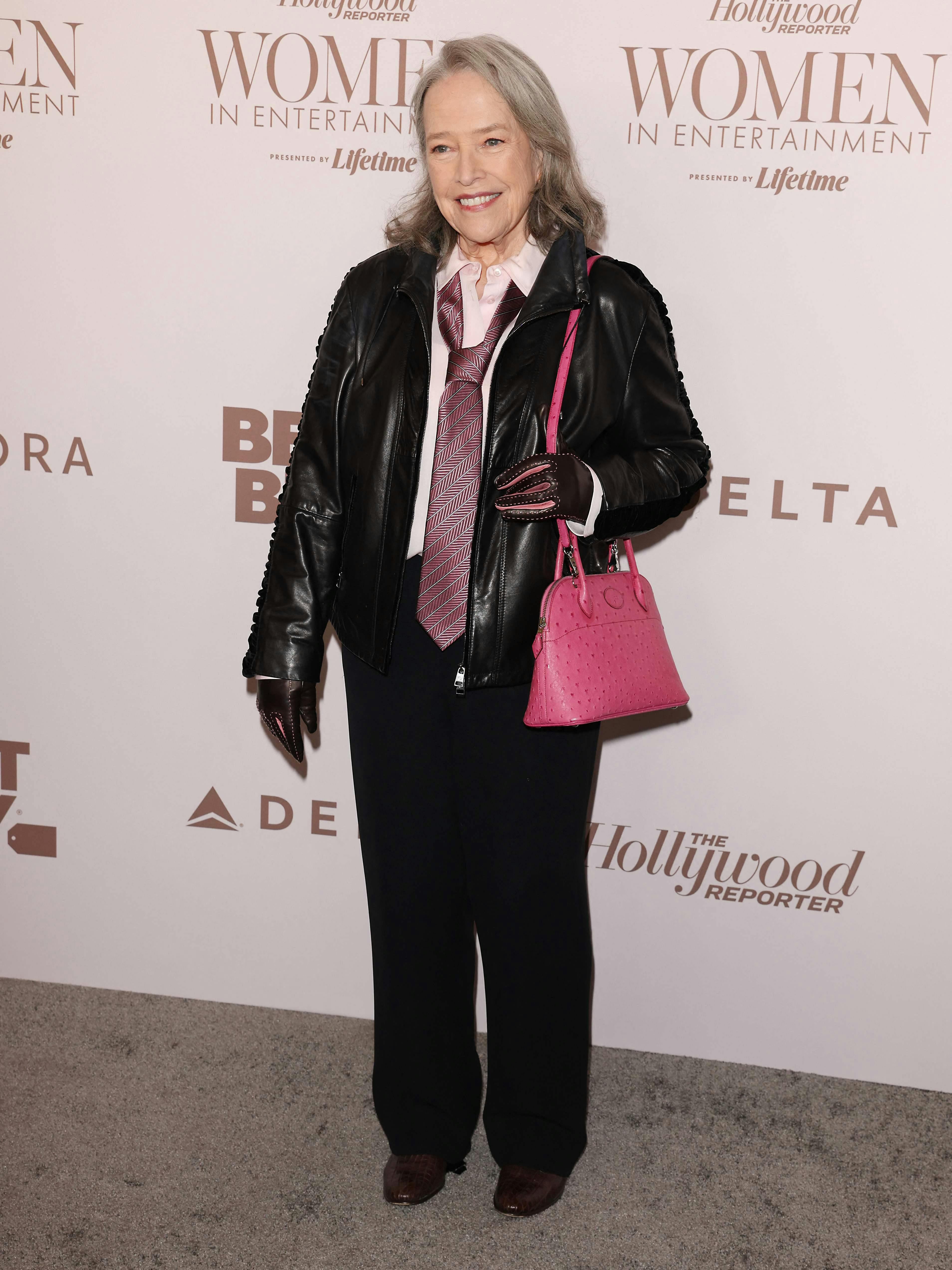 Kathy Bates i december.