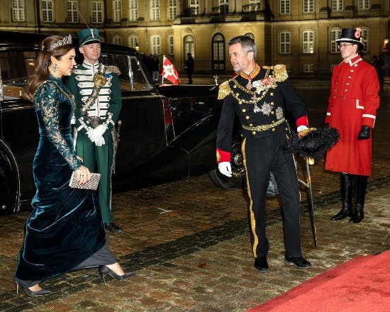 Dronning Mary og kong Frederik