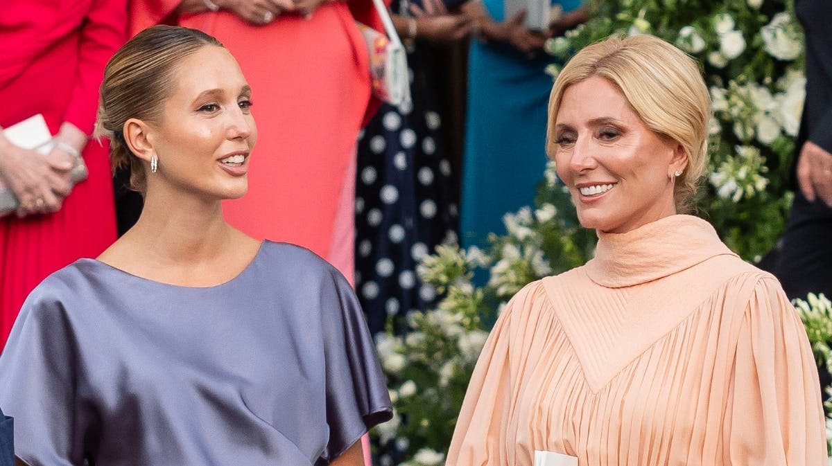 Prinsesse Maria-Olympia og kronprinsesse Marie-Chantal