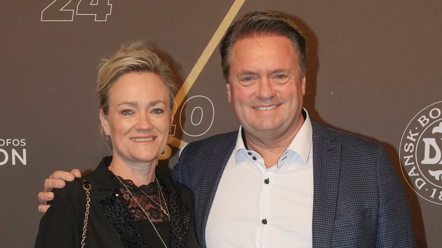 Johnny Hansen og hustruen Gitte.