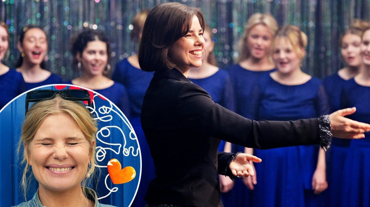 DR Pigekoret og Sofie Linde i "Linde på Langeland"