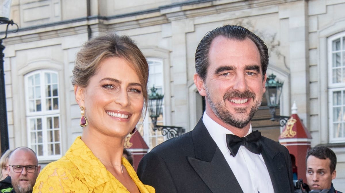Prinsesse Tatiana og prins Nikolaos.