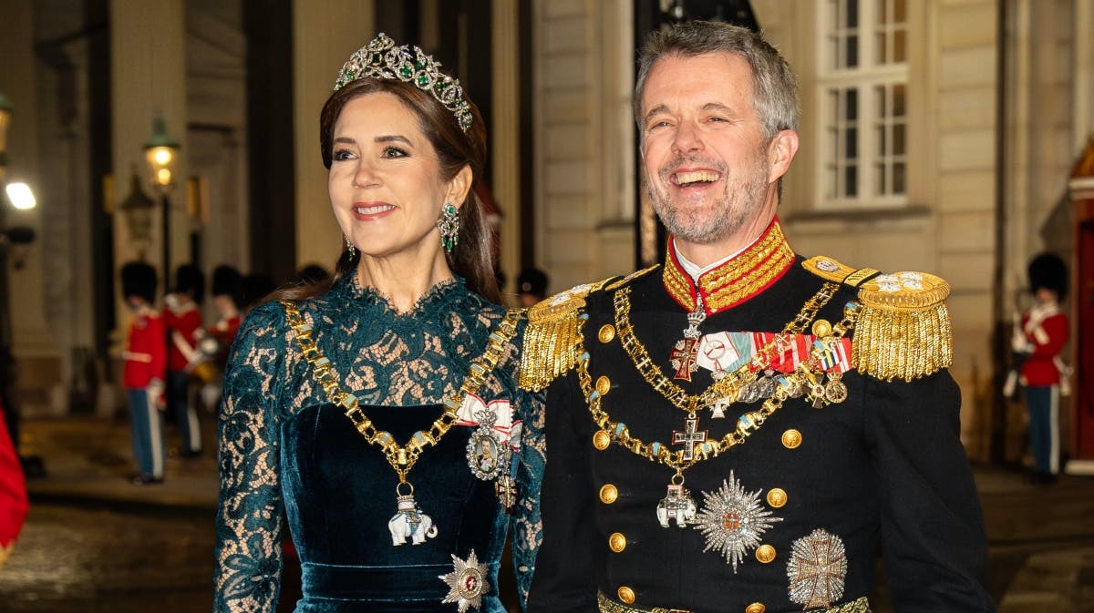 Dronning Mary og kong Frederik