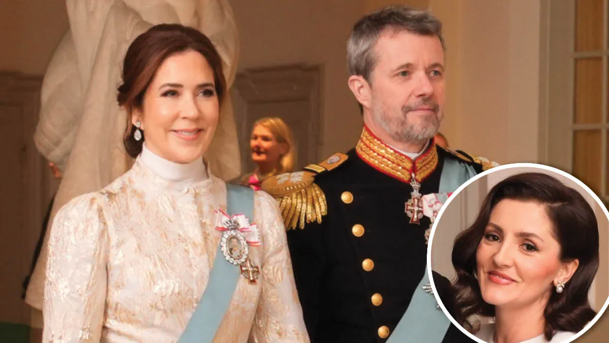 Sidste år vakte kongeparrets gæst stor opsigt med sin kjole: Nu har hun ...