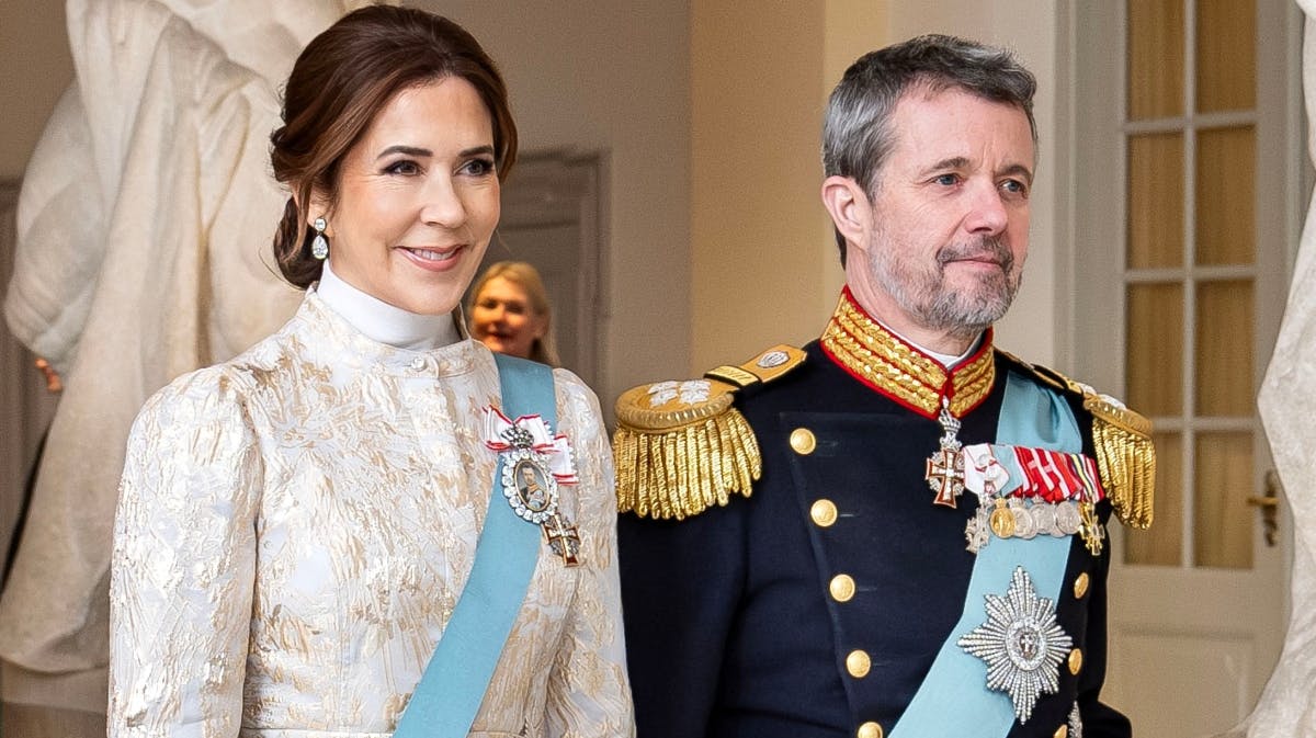 Dronning Mary og kong Frederik