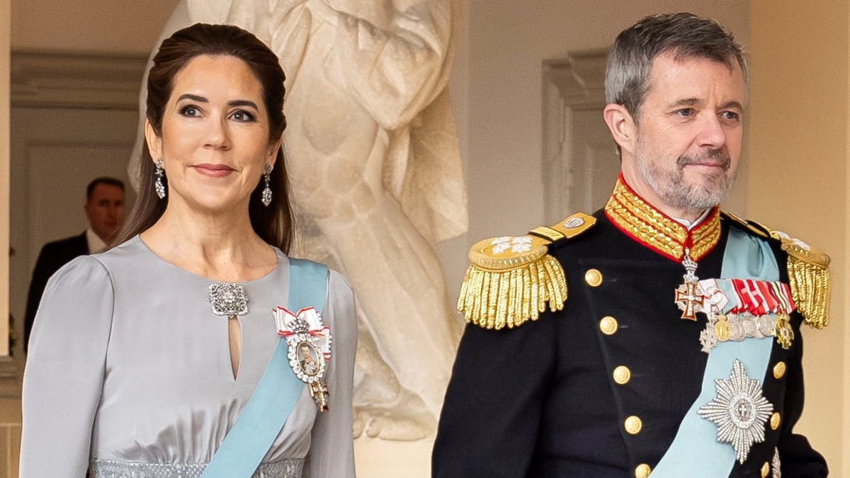 Dronning Mary og kong Frederik