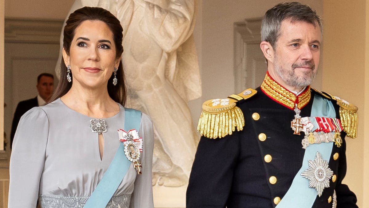 Dronning Mary og kong Frederik