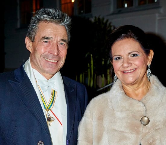 Anne-Mette Rasmussen og Anders Fogh Rasmussen.