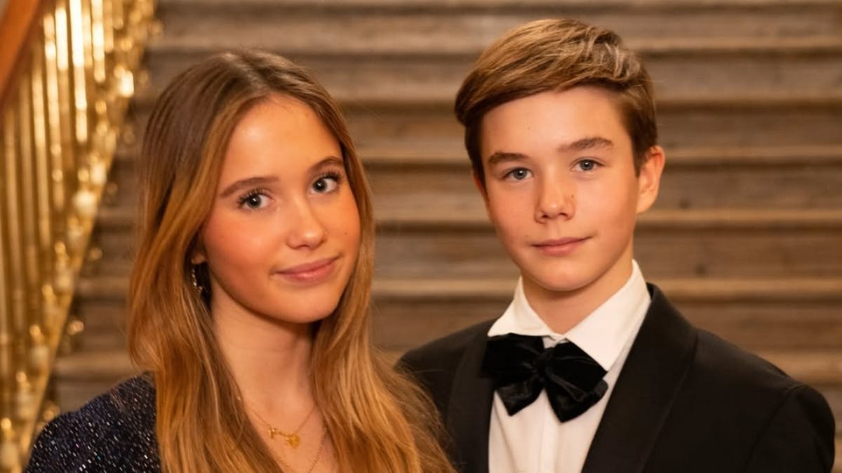 Prinsesse Josephine og prins Vincent.