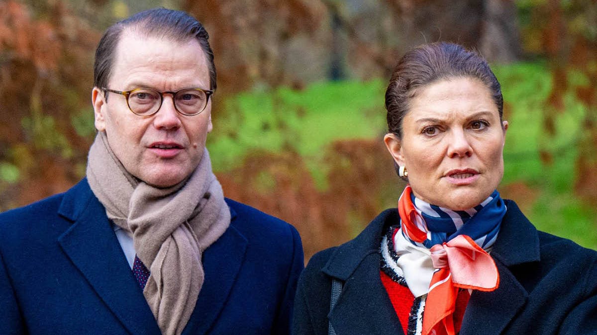 Prins Daniel og kronprinsesse Victoria.
