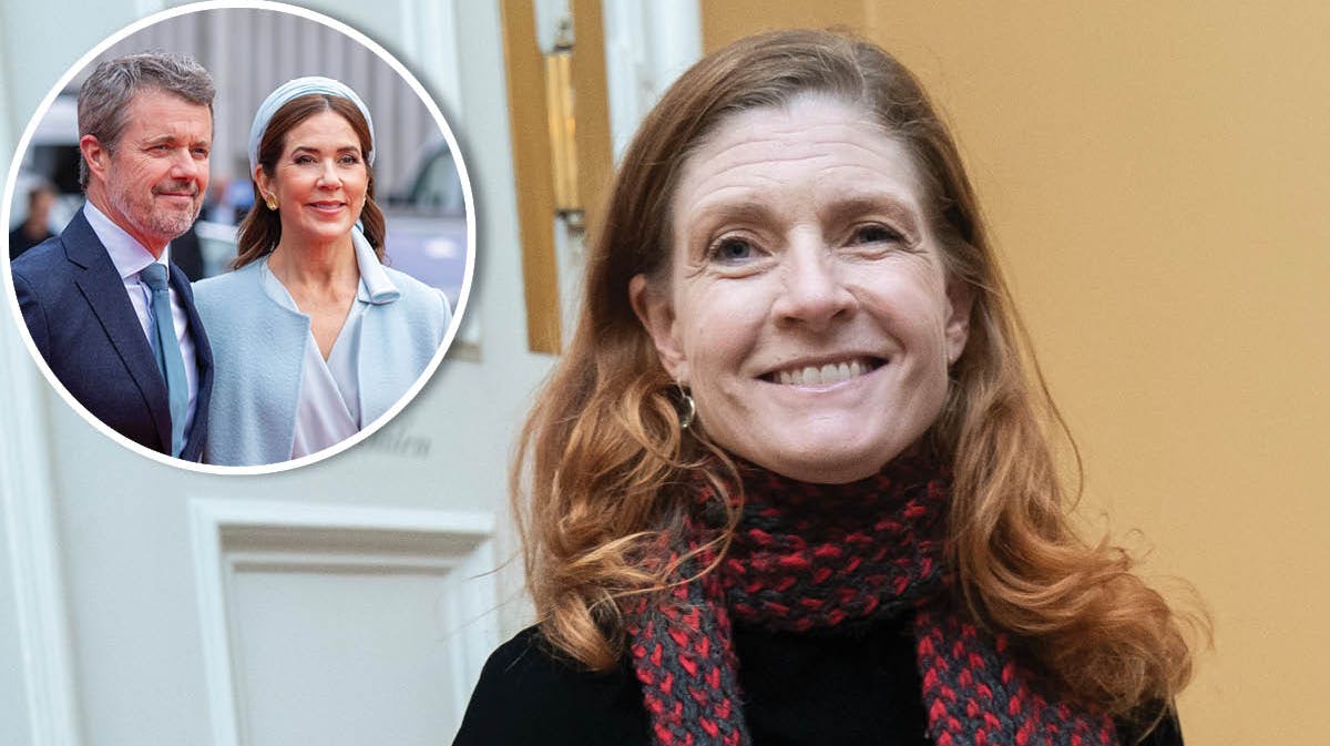 Kongeparret og Nina Munch-Perrin.