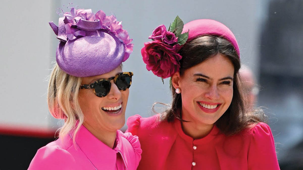 Zara Tindall og Sophie Winkleman.