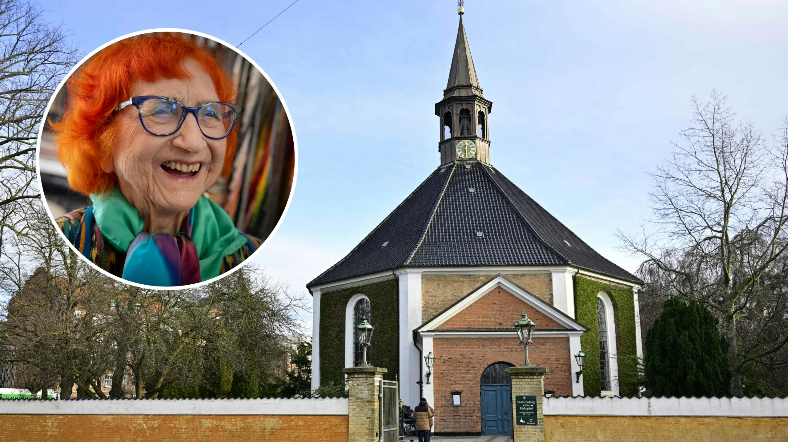 Jytte Abildstrøms bisættelse.