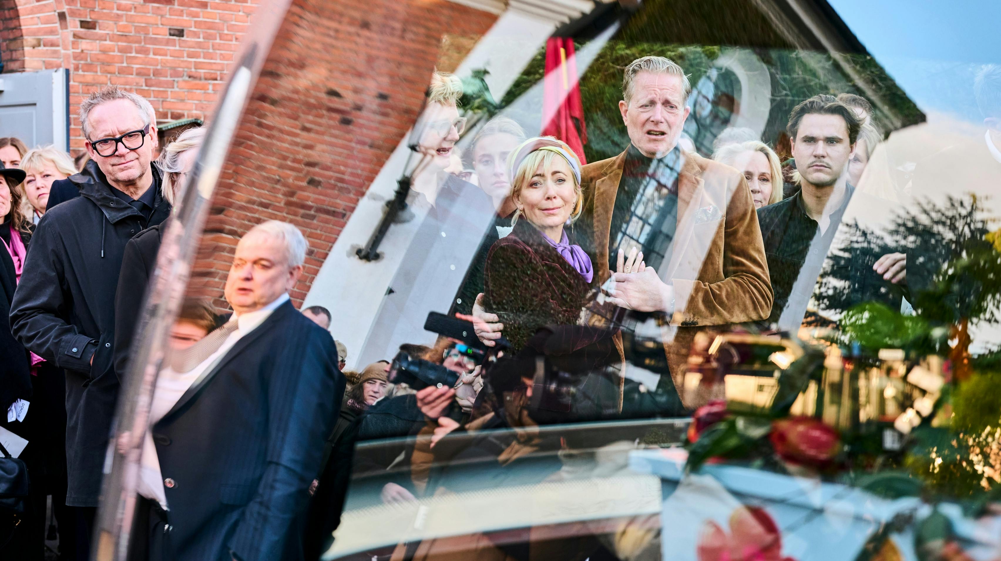 Jytte Abildstrøms bisættelse.