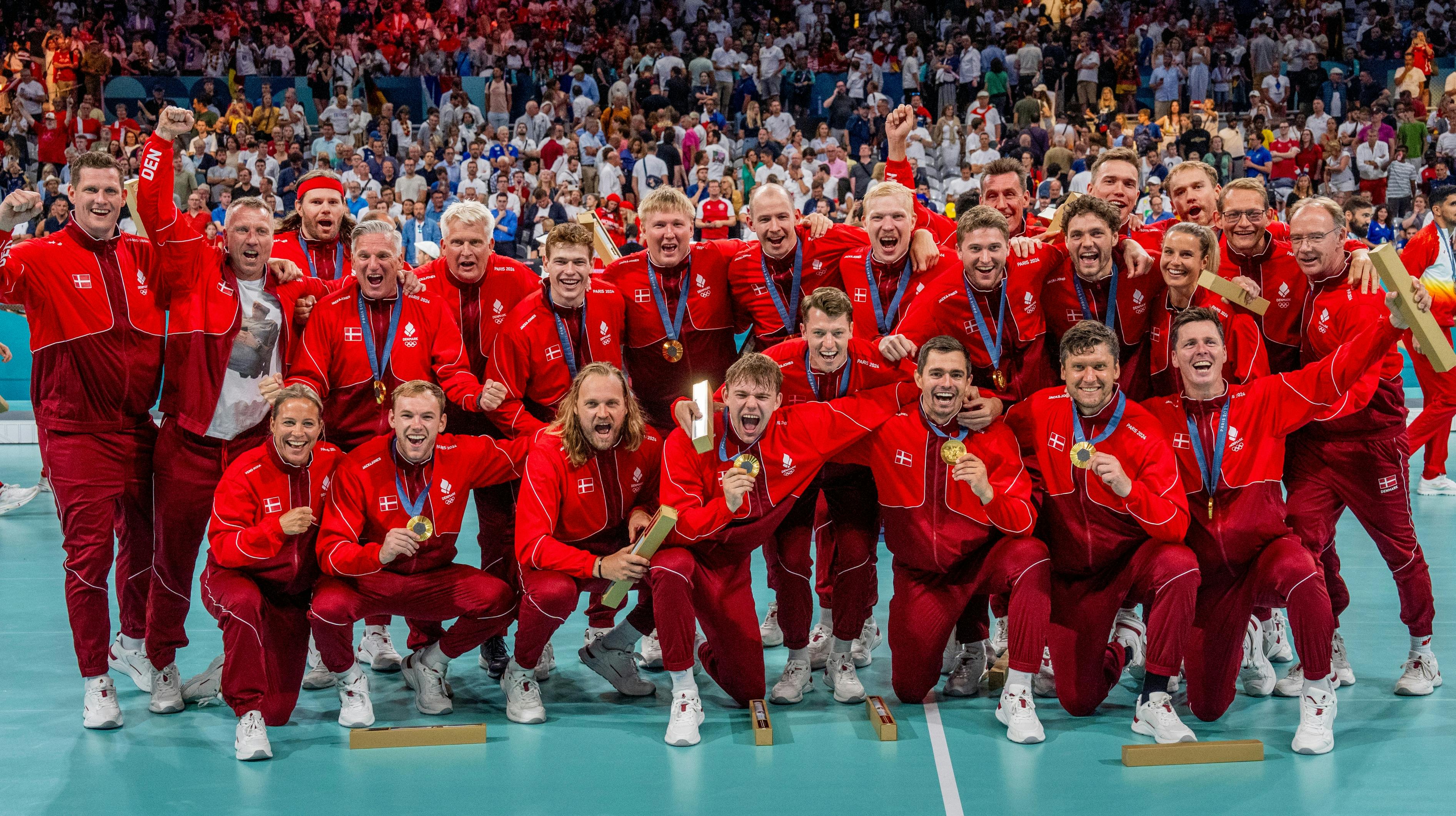 Håndboldherrerne ved OL 2024. 