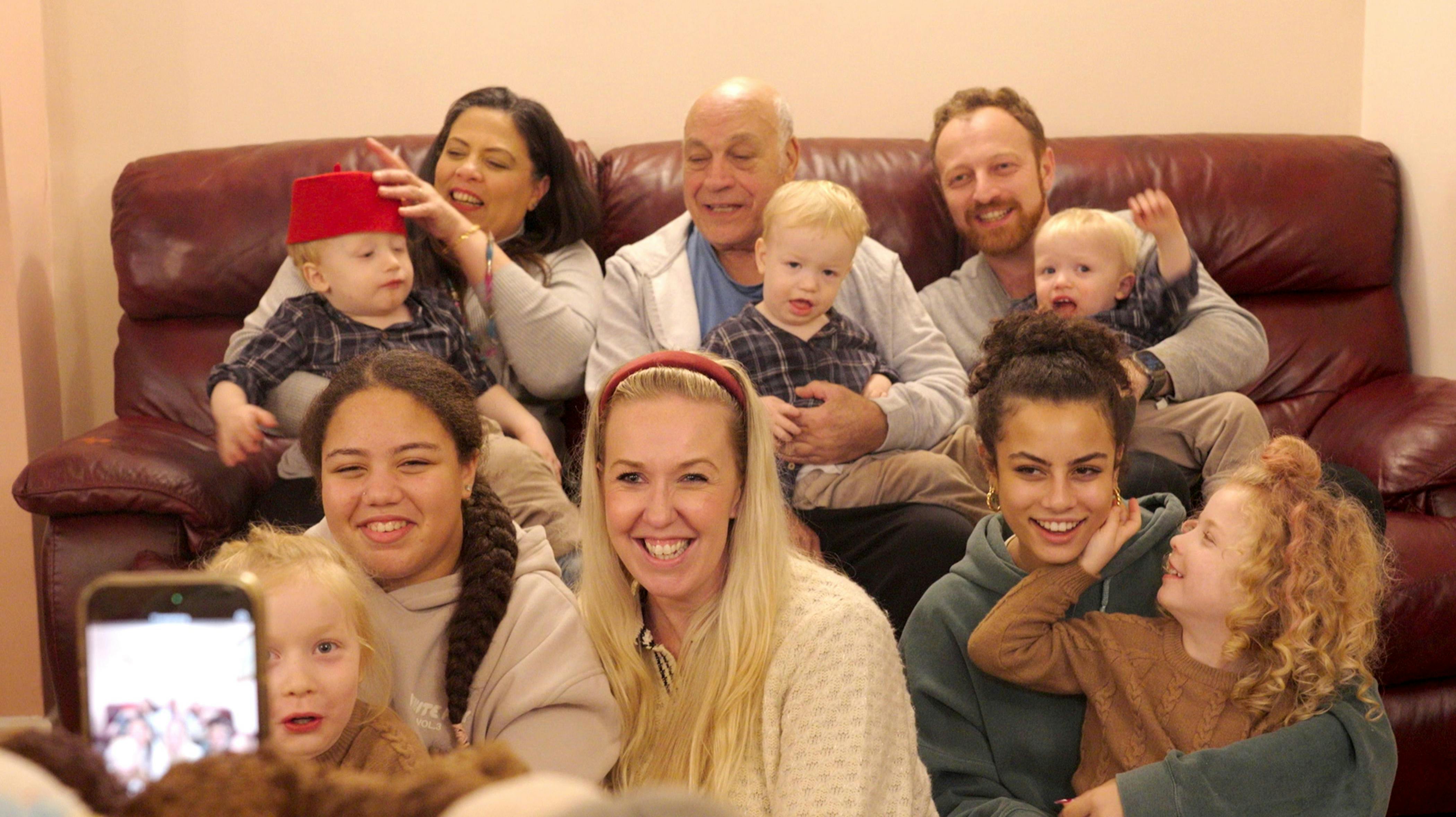 Michella og Mark Meier-Morsi i "Tillykke, I skal have trillinger".