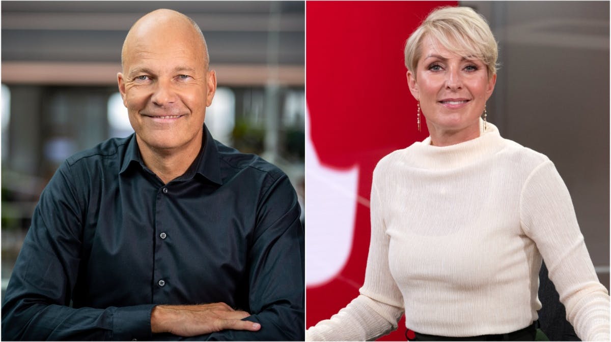 Jesper Steinmetz og Cecilie Beck. 