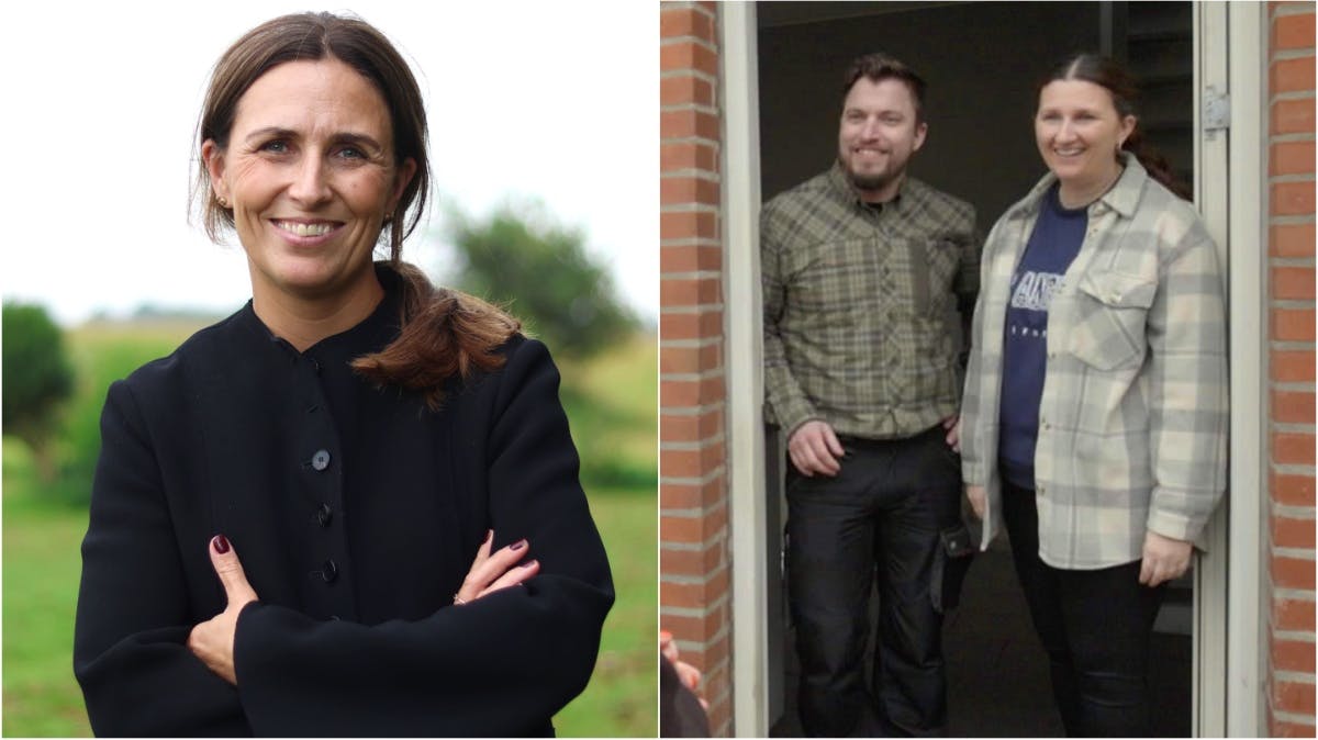 Line Franck og parret Winnie og Chan i "Røverkøb i provinsen".