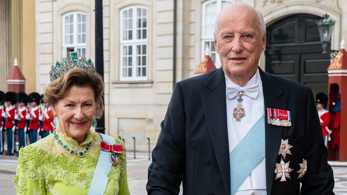 Dronning Sonja og kong Harald