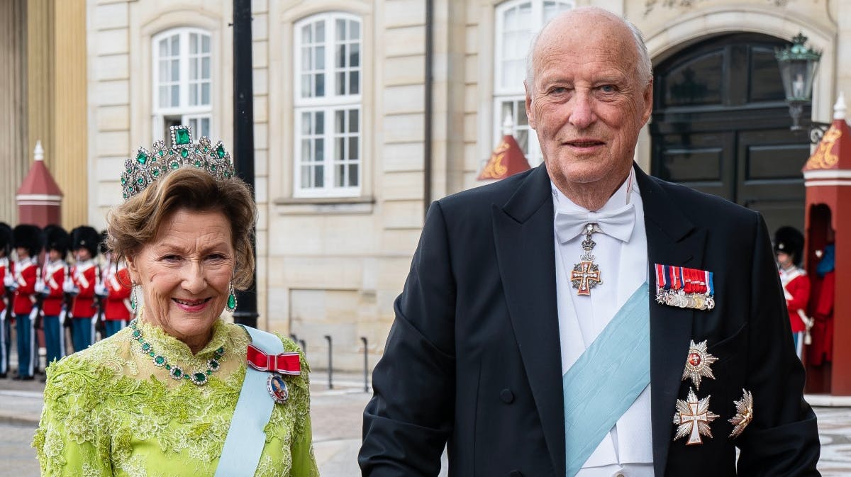 Dronning Sonja og kong Harald