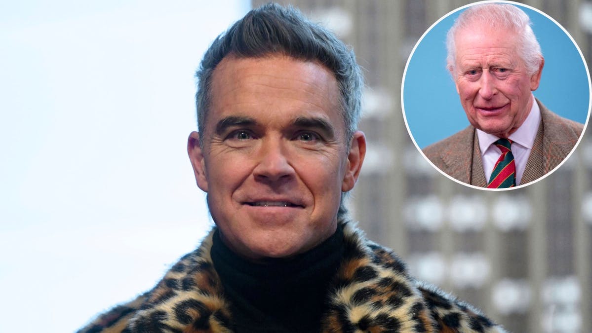 Robbie Williams og kong Charles