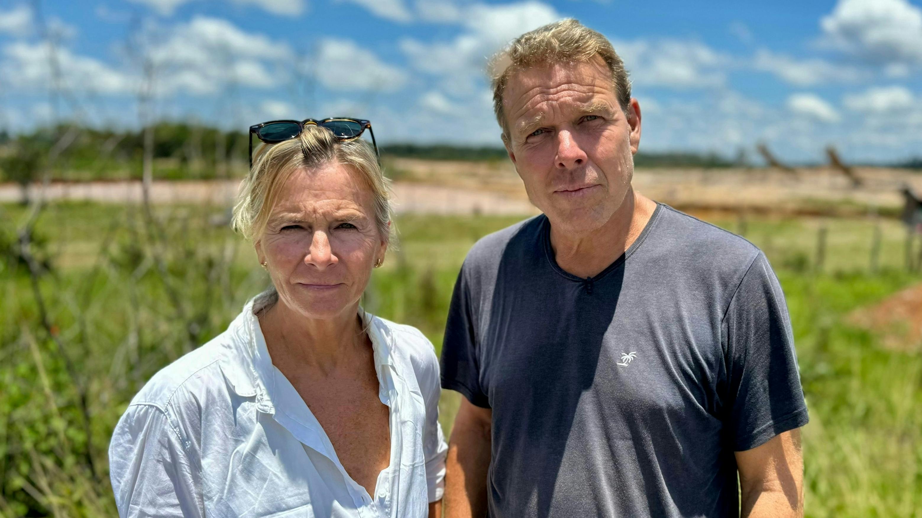 Marian Midé og Mikkel Beha Erichsen.