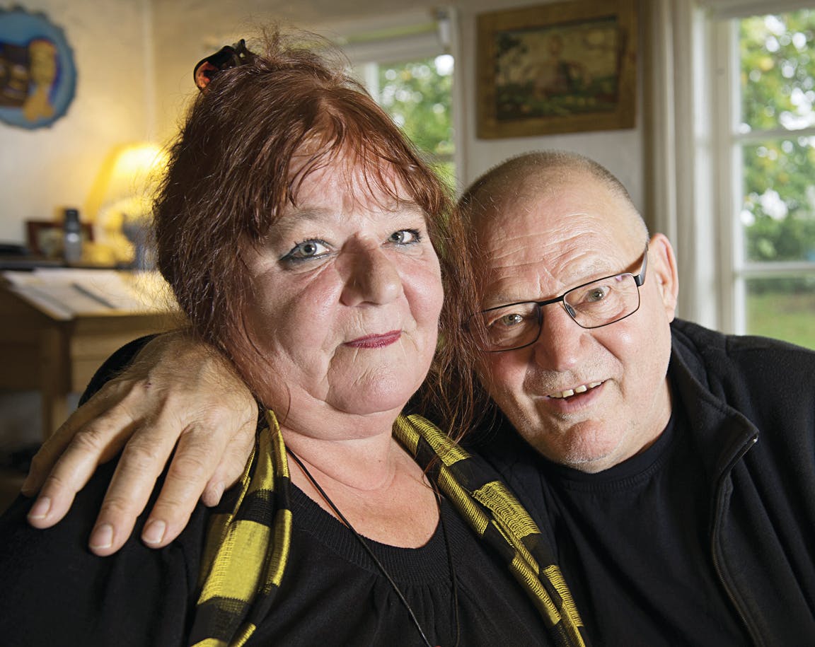 Troels Trier og Rebecca Brüel.