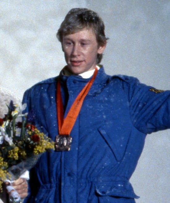 Gunde Svan ved OL i Sarajevo 1984