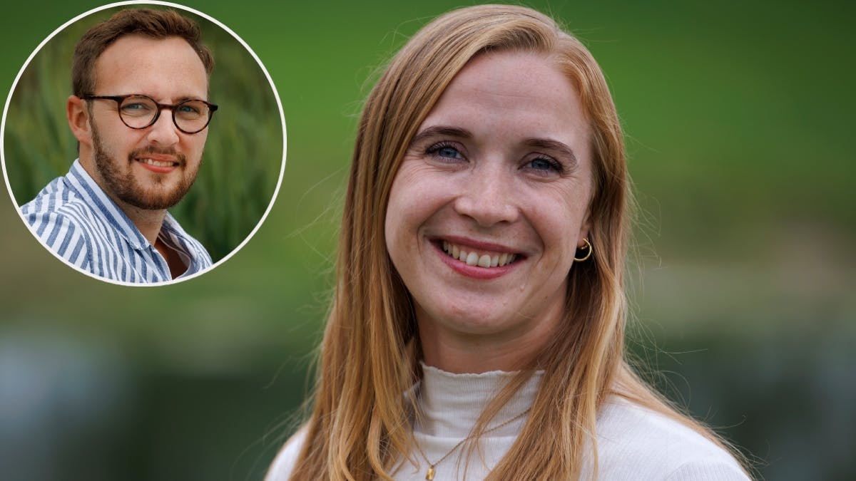 Tobias og Sandra fra "Kærlighed hvor kragerne vender"