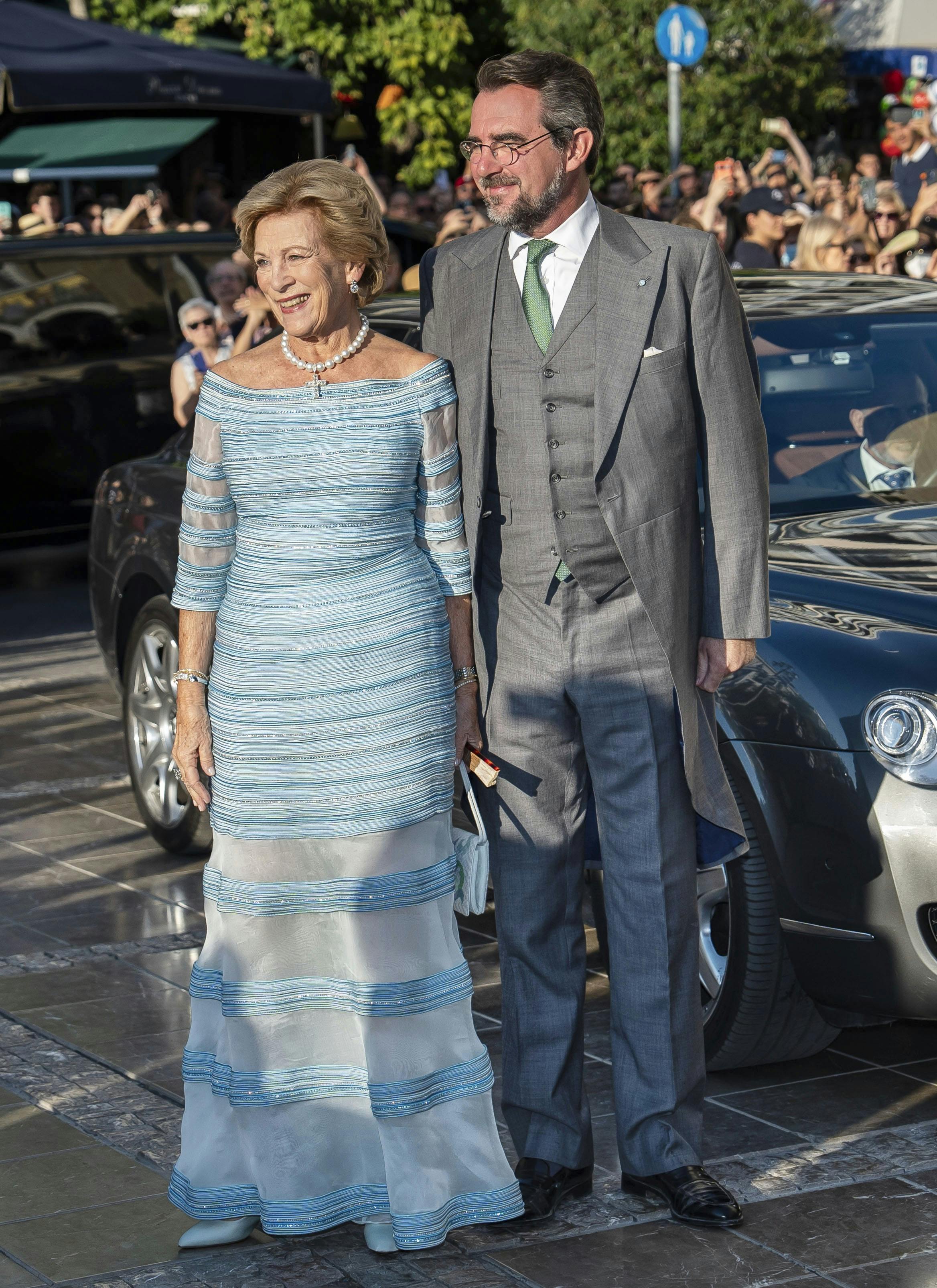 Dronning Anne-Marie og Nikolaos