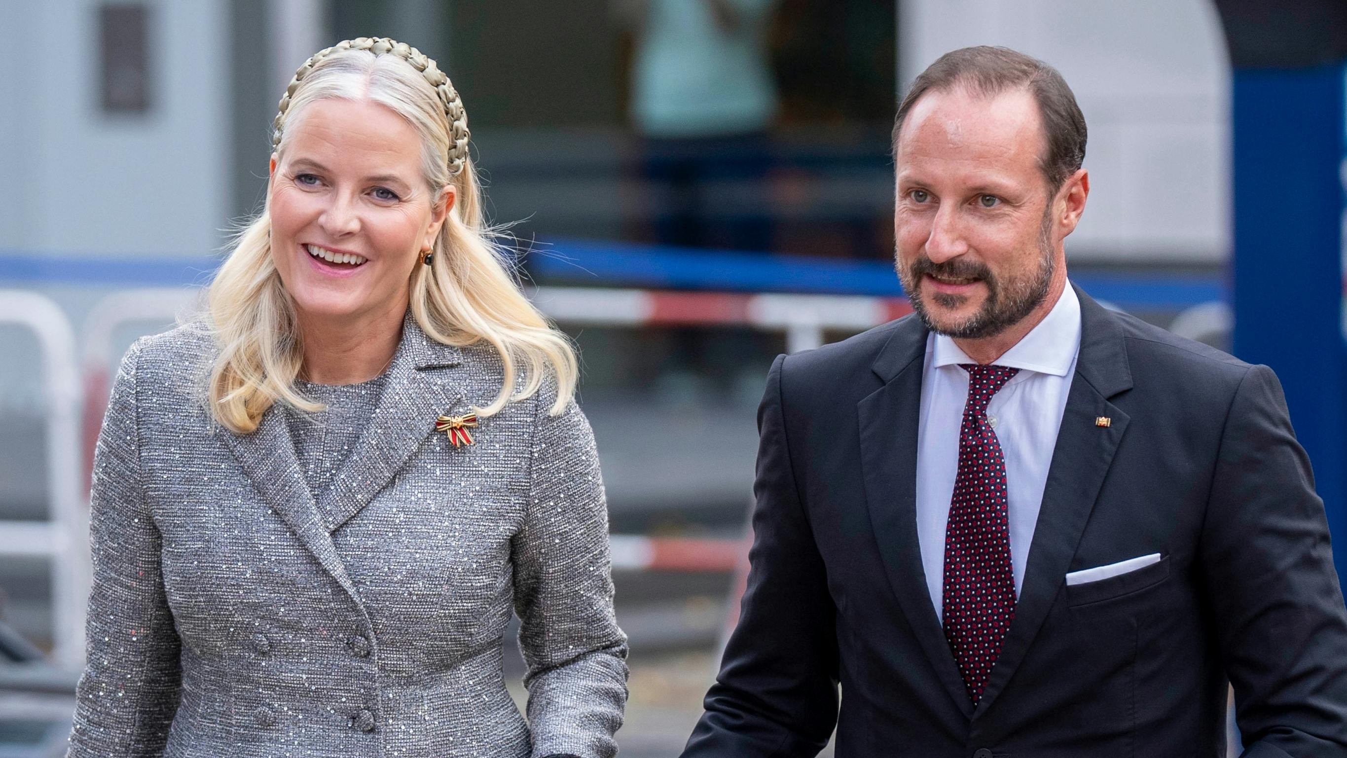 Kronprinsesse Mette-Marit og kronprins Haakon.