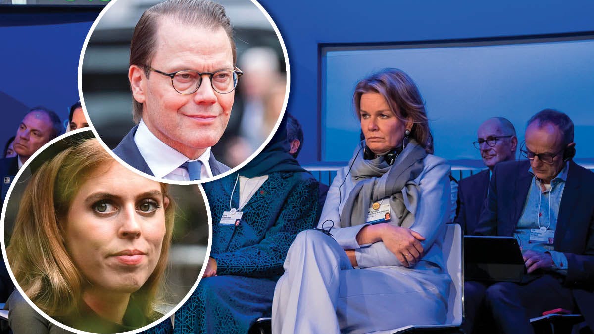 Prins Daniel, dronning Mathilde og prinsesse Beatrice.