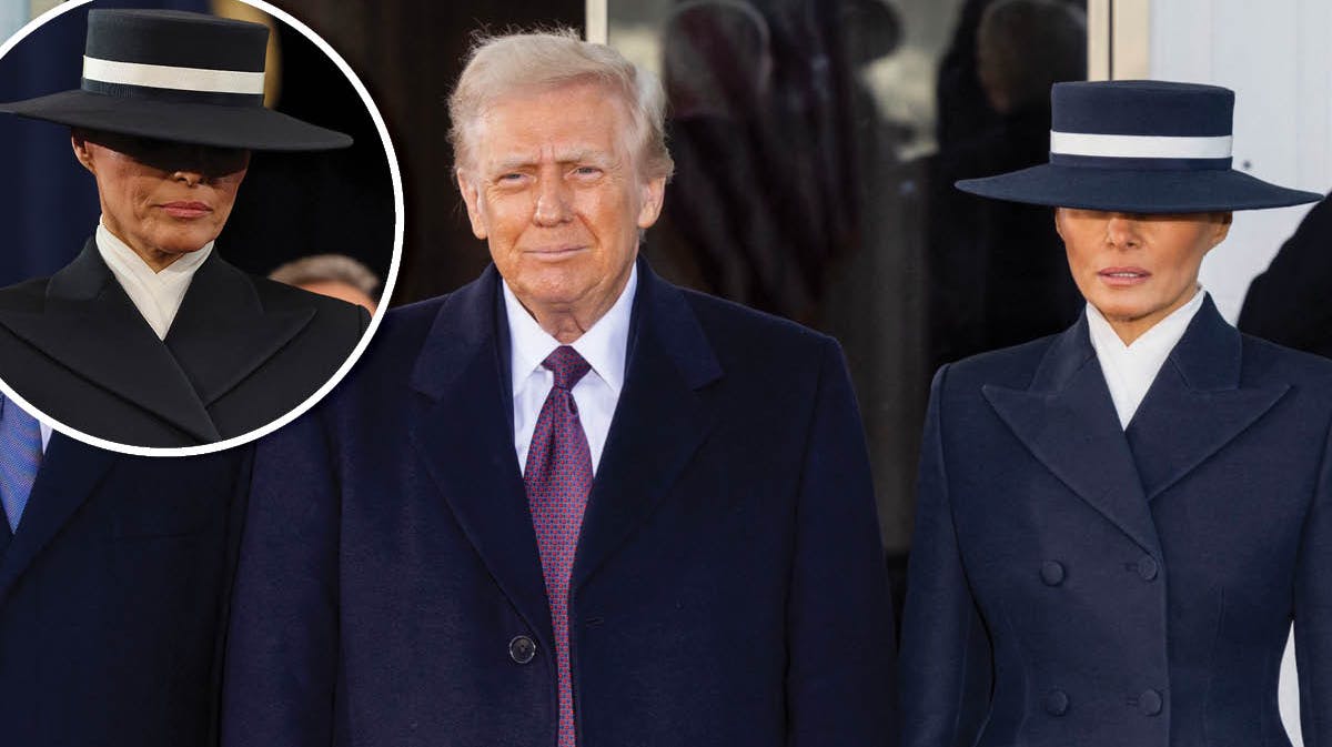 Donald og Melania Trump.