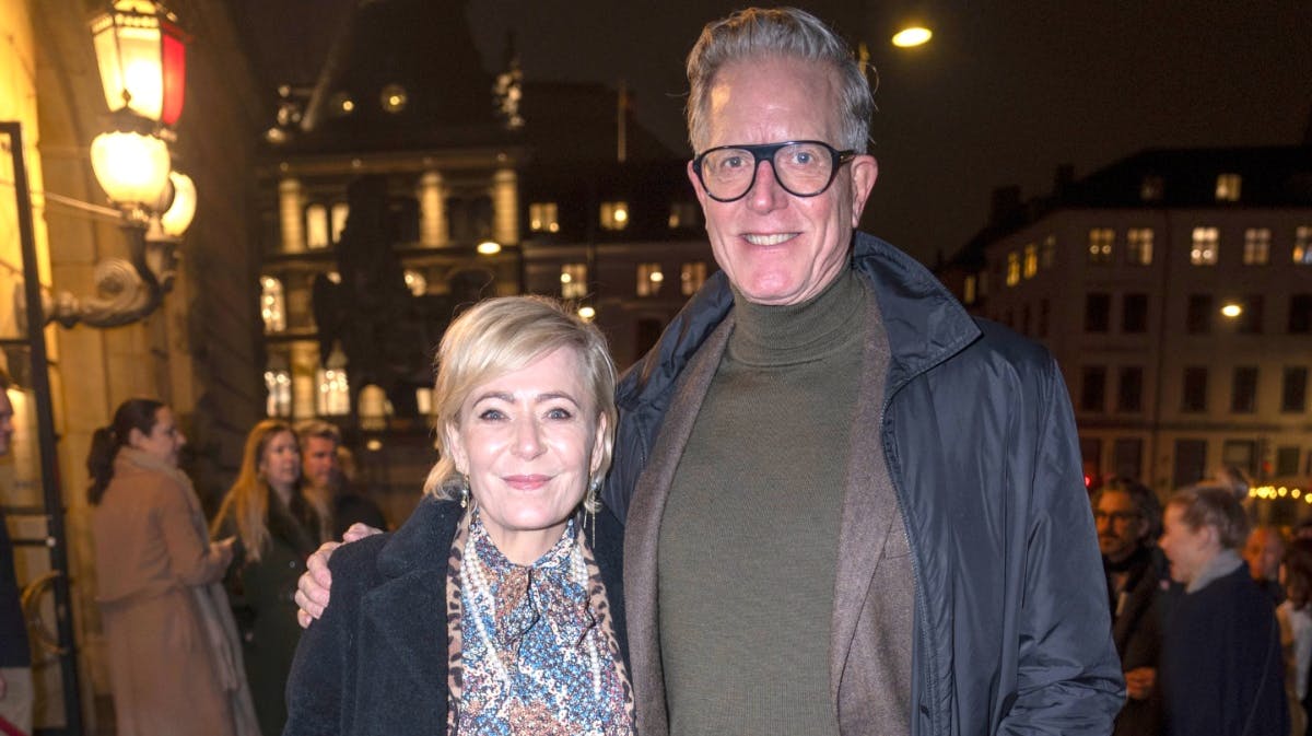 Peter Mygind og hustruen Lise Mühlhausen.