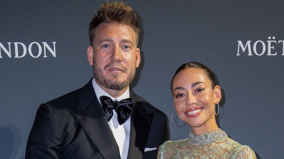 Nicklas Bendtner og Sus Wilkins