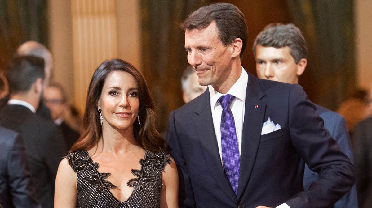 Prinsesse Marie og prins Joachim.