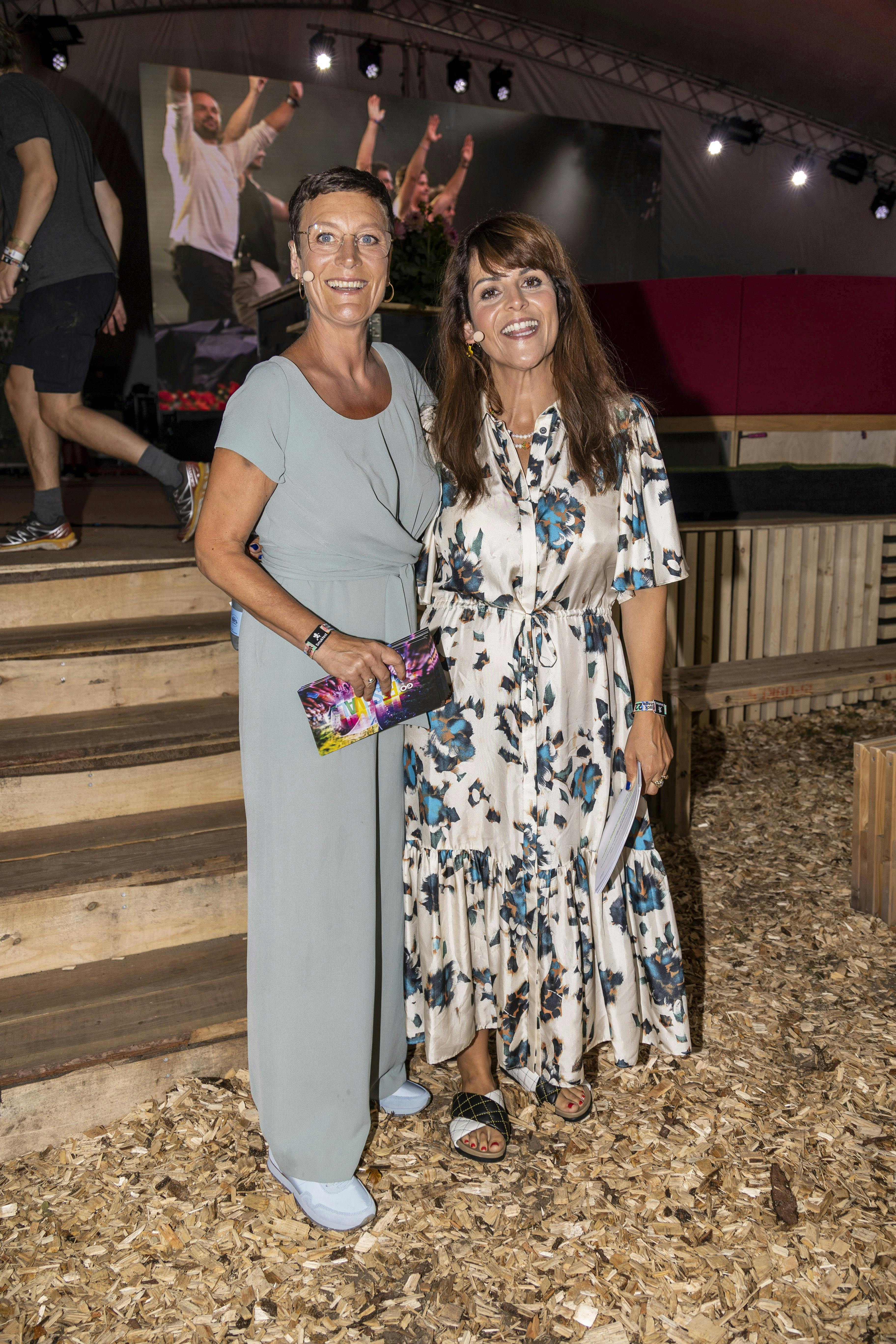 Janni Pedersen og Petra Nagel på Smukfest i 2022.