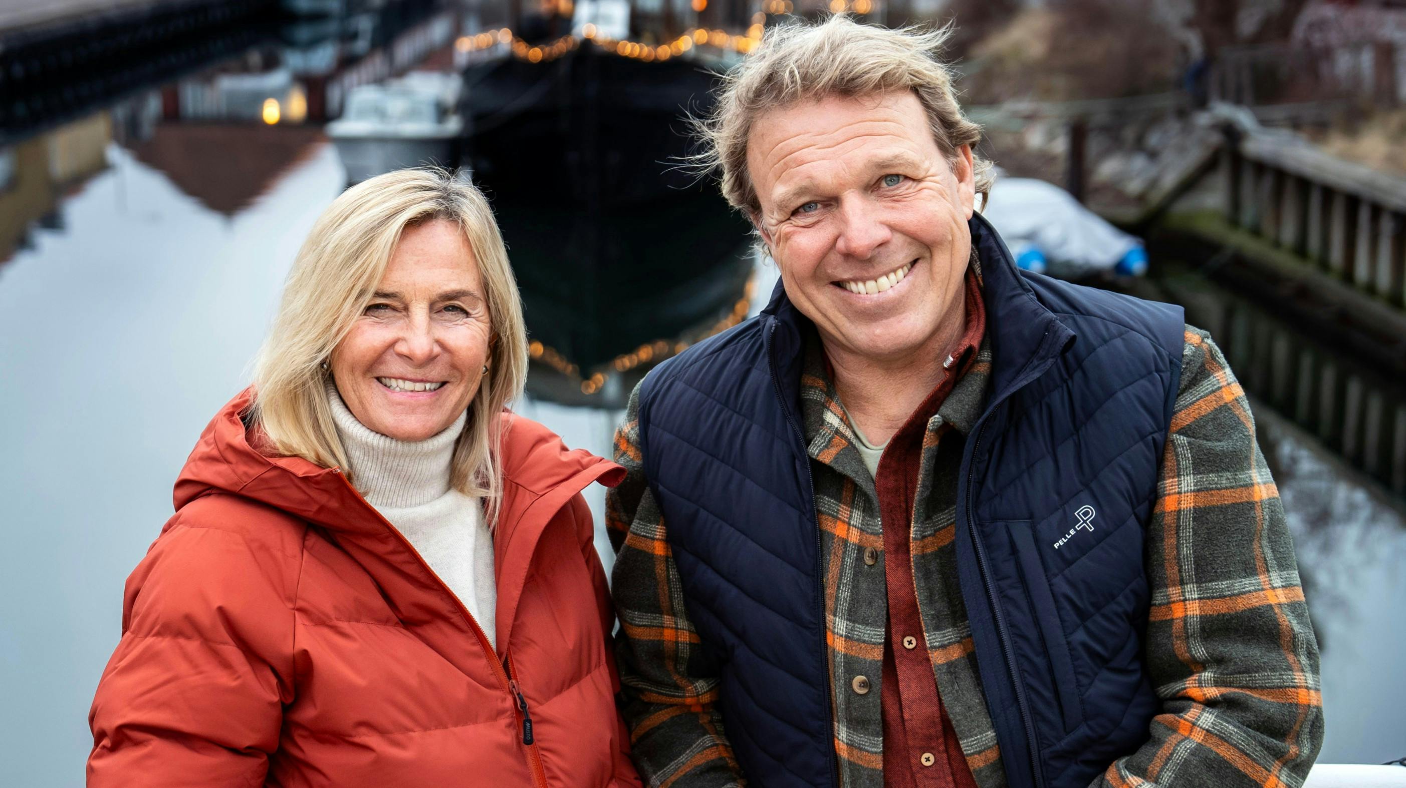 Marian Midé og Mikkel Beha Erichsen. 