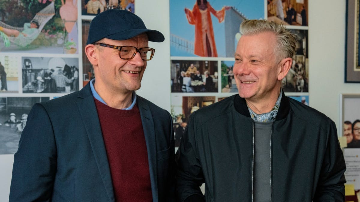 Frank Hvam og Casper Christensen. 