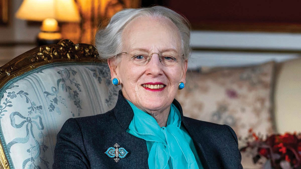Dronning Margrethe.