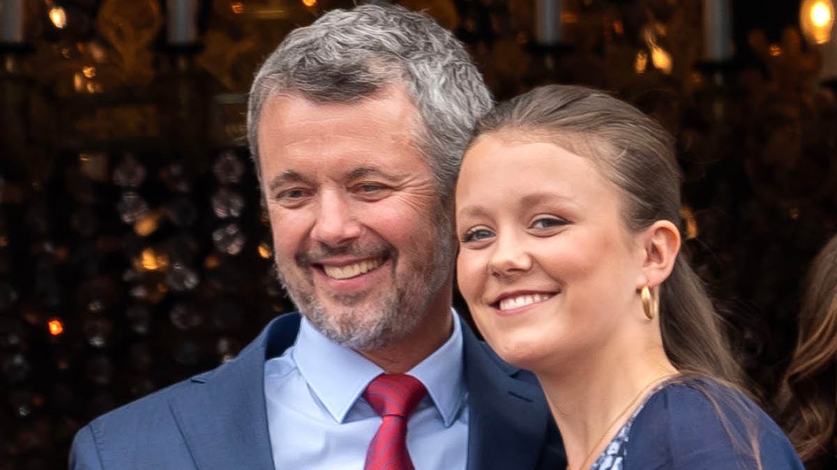 Kong Frederik og prinsesse Isabella.