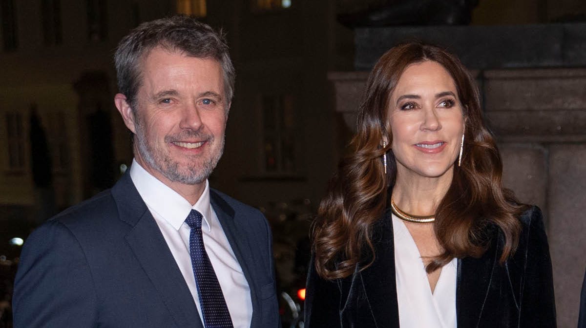 Kong Frederik og dronning Mary.