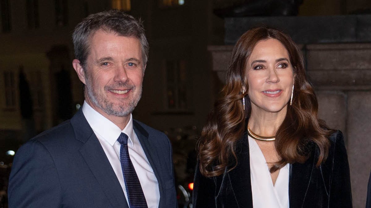 Kong Frederik og dronning Mary.